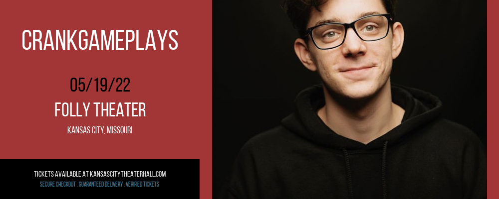 CrankGameplays at Folly Theater tickets CrankGameplays at Folly Theater