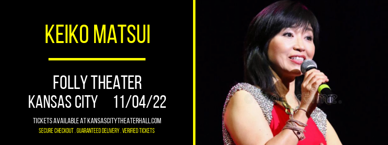 Keiko Matsui at Folly Theater tickets Keiko Matsui at Folly Theater