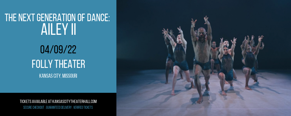 The Next Generation of Dance: Ailey II at Folly Theater tickets The Next Generation of Dance: Ailey II at Folly Theater