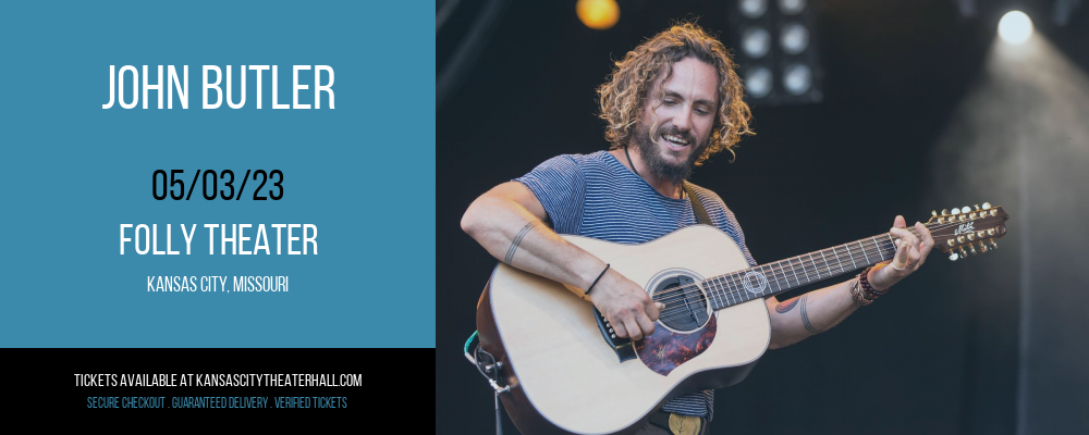 John Butler at Folly Theater tickets John Butler at Folly Theater