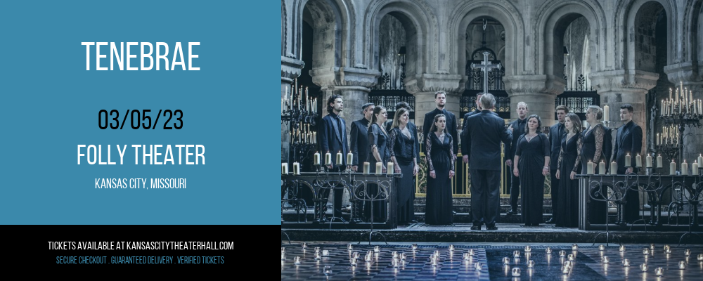 Tenebrae at Folly Theater tickets Tenebrae at Folly Theater