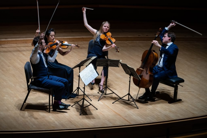 Doric String Quartet at Folly Theater