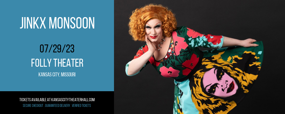 Jinkx Monsoon at Folly Theater