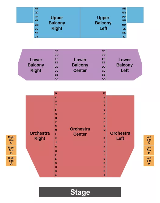 folly theater seating chart