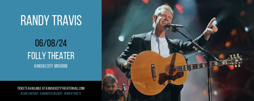 Randy Travis at Folly Theater