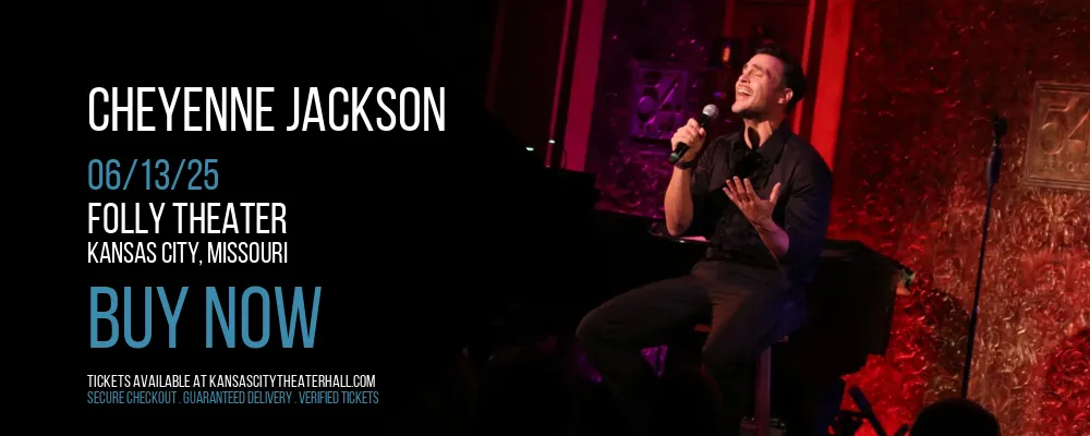 Cheyenne Jackson at Folly Theater